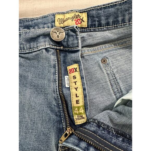 Wrangler 20x Slim Straight Style 44 sz 31x30 - Picture 5 of 6